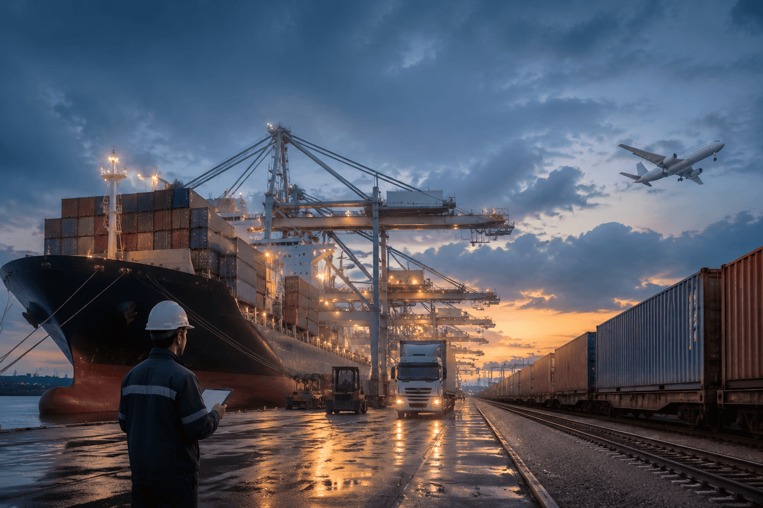 UK DDP freight route